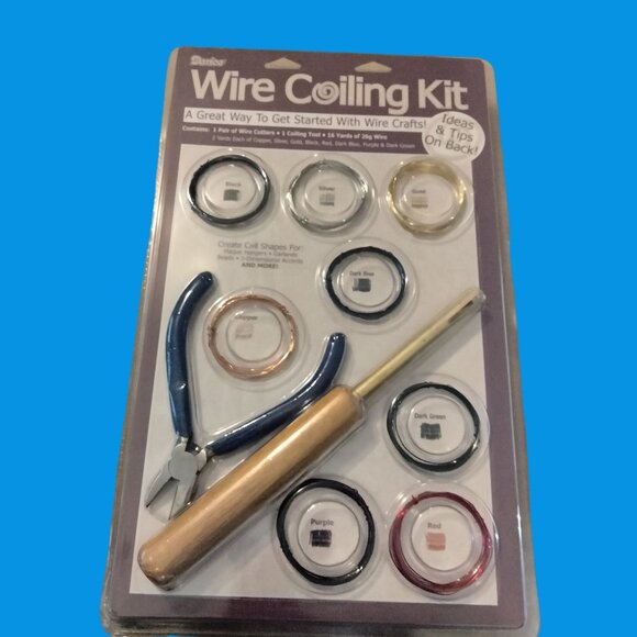 Darice Wire Coiling Kit Craft Starter Kit Tool Cutter - Picture 3 of 11